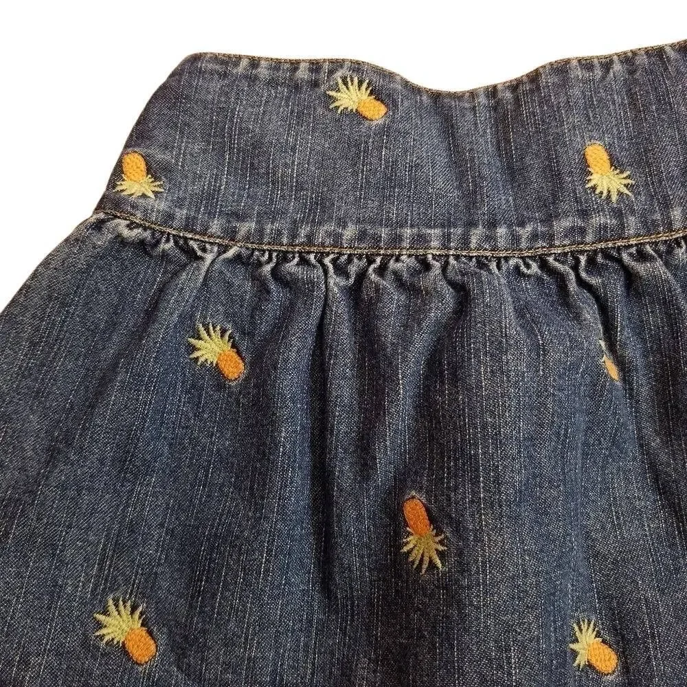 Gymboree pineapple skirt